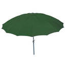Ombrellone a Cupola da Giardino in Alluminio Ø2,70m con Manovella Vorghini Kyoto Verde