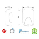 Asciugamani Elettrico con Fotocellula 900W Vama Smart Jet Mini LF ABS Cromato