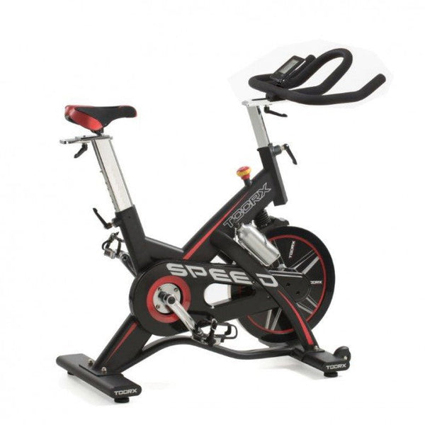 online Spin Bike Magnetica Volano 22Kg 140Kg Max Leva di Sicurezza Toorx SRX-95