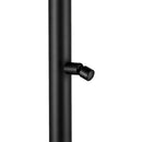 Doccia da Giardino 228,9x18x25 cm con Lavapiedi Sined Quartu Nero satinato