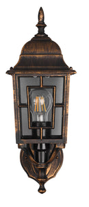 Applique da Esterno Attacco E27 in Alluminio Ruggine 