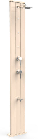 Doccia da Giardino Miscelatore Nebulizzatore e Lavapiedi Arkema Dada S Bianca