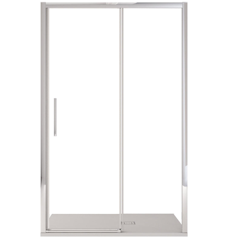 Porta Parete Doccia 1 Anta Scorrevoe in Cristallo Trasparente 6mm H195 Bonussi Eliane Varie Misure