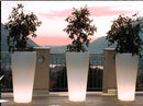 Vaso Luminoso Ø37,5x102 cm in Resina Arkema Tondo 102 SL