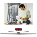 Kit 3 Coperchi Magici Antiodore Ventur Magic Ø27, Ø31, Ø35 cm Cooker in Acciaio Inox Pomello Rosso