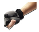 Guanti in Neoprene con Pesi Regolabili max 1 Kg Antiscivolo Chiusura con Velcro Grigi