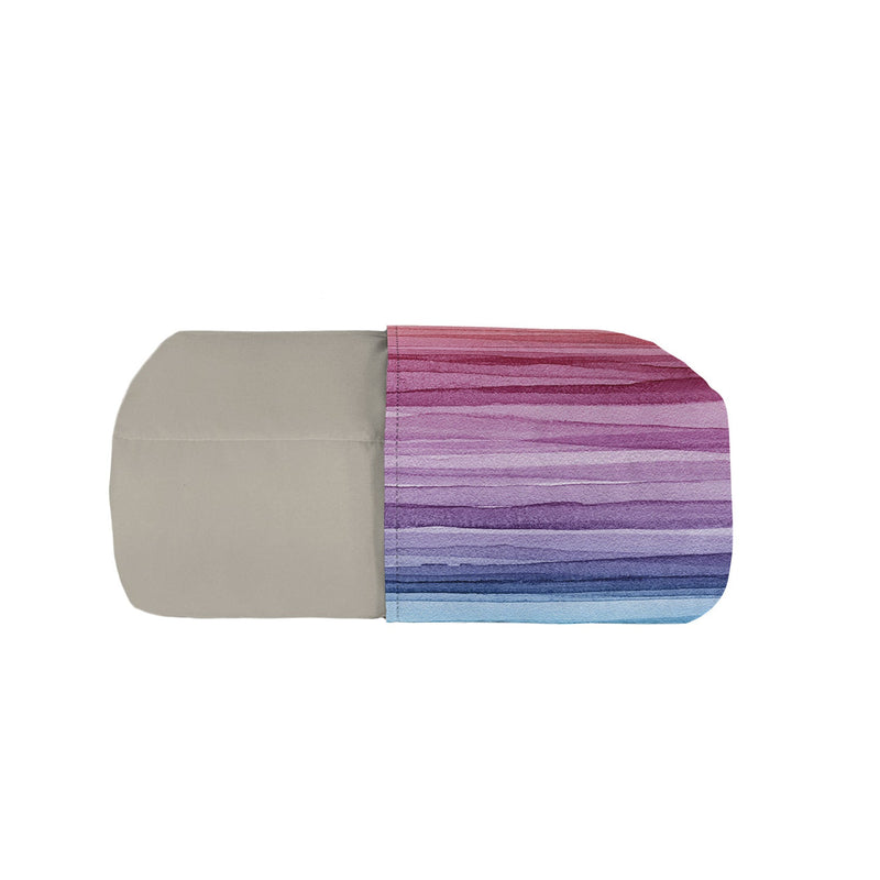 Trapuntino Estivo in Microfibra 100 gr con Stampa Rainbow Basic Varie Misure