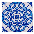 Sottopentola Quadrato Ø16 cm in Ceramica VdE Tivoli 1996 Italian Beauty