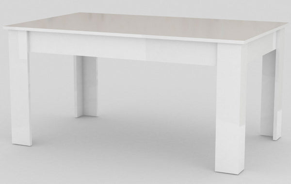 acquista Tavolo Allungabile 90x90/180x75 cm Jesi Cemento Bronx