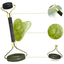 Massaggiatore rullo di giada per viso e corpo in pietra naturale