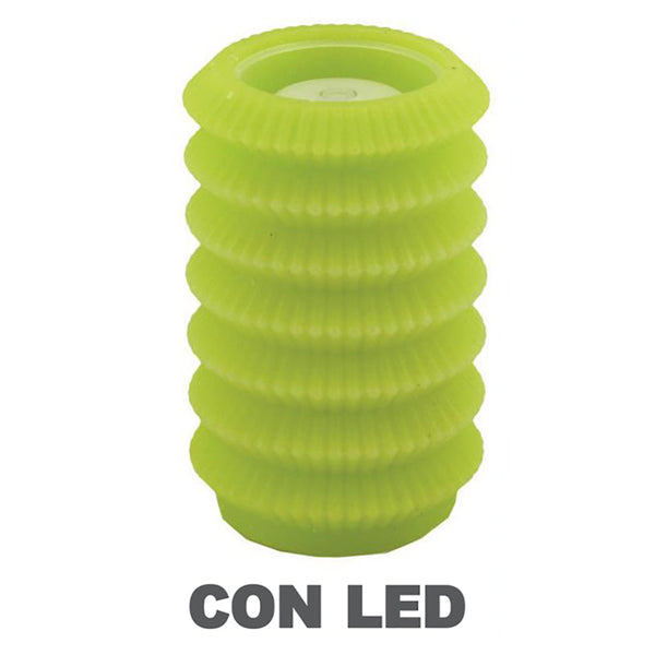 online Candela led lanterna verde fontana cm Ø13,5xh20