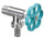 Rubinetto Laterale per Fontana da Giardino Stile Idrante Belfer RUB/014 Turchese