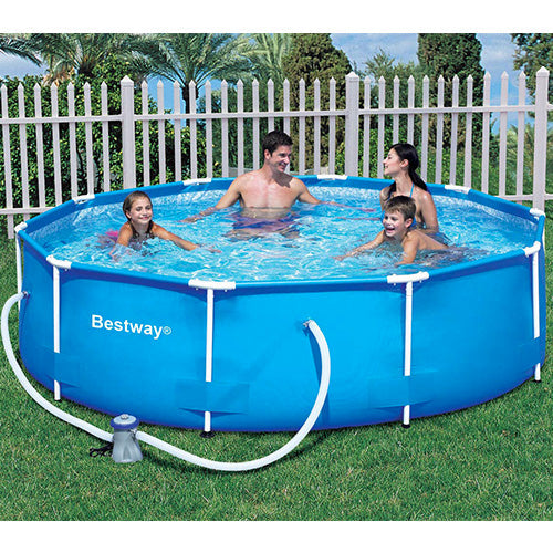 prezzo Piscina Rotonda Fuori Terra 305X100 Cm Bestway Steel Pro Frame 56334