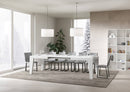 Tavolo Allungabile 200/304x90x77 cm Naxy Bianco Frassino  