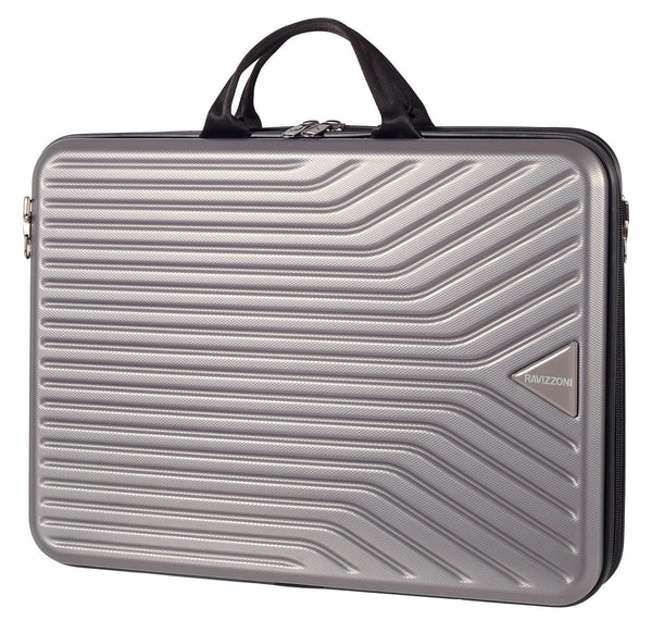 prezzo Borsa Porta PC 17” Rigida in ABS con Tracolla Ravizzoni Grigio