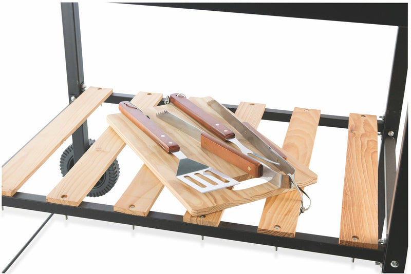 Barbecue a Carbone con 2 Griglie in Acciaio Soriani Sun-Day