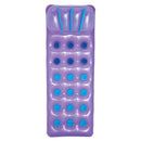 Materassino Gonfiabile da Mare Spiaggia con Cuscino 18 Buchi 188x71 cm Viola 43015 Bestway