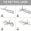 Albero di Natale Artificiale 180 cm 634 Rami 217 LED  Pino Verde