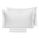 Copripiumino Matrimoniale con Sacco e Federe Tinta Unita Garrini Clarice Bianco