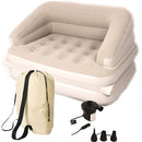 Divano Letto Materasso Gonfiabile 5 in 1 con Pompa e Borsa Jilong Sofa Bed Beige