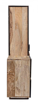 Credenza con Ante e Cassetti 193x38x165 cm in Legno