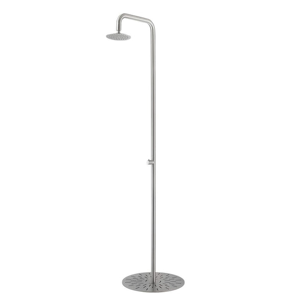 Doccia da Giardino 230x55x67,5 cm con Miscelatore Sined Simius Inox satinato prezzo