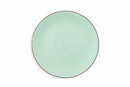 Set 6 Piatti Piani Ø26,7x3 cm in Gres Villa d'Este Home Tivoli Kora Light Verdi
