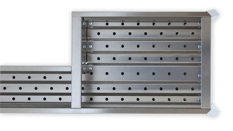 Cuoci Arrosticini con Barbecue a Carbone 120 cm Lisa Luxury Miami Grill 800+400