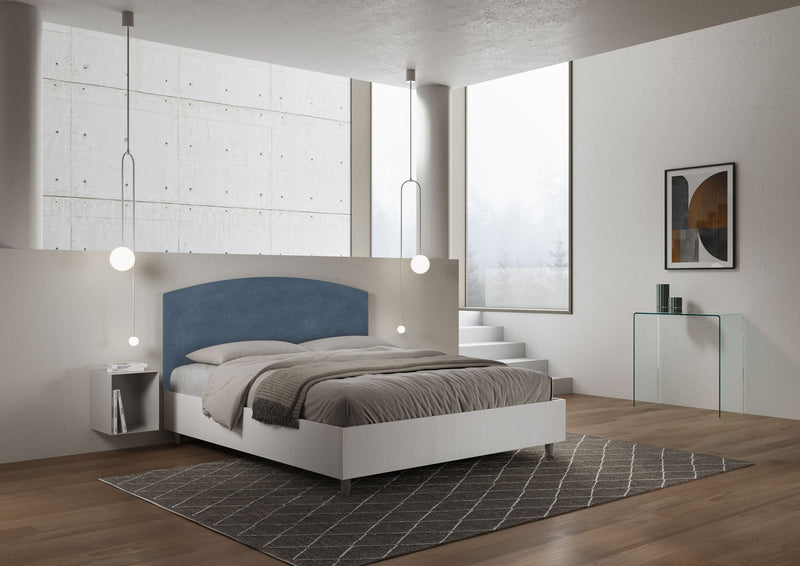 Letto Matrimoniale Antilia Blu Varie Misure