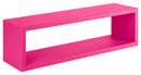 Mensola da Parete 60x18x15,5 cm in Fibra di Legno Regolo Fuxia