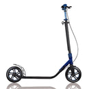 Monopattino 2 Ruote in Alluminio Globber One Nl 230 Ultimate Nero e Blu Colbalto