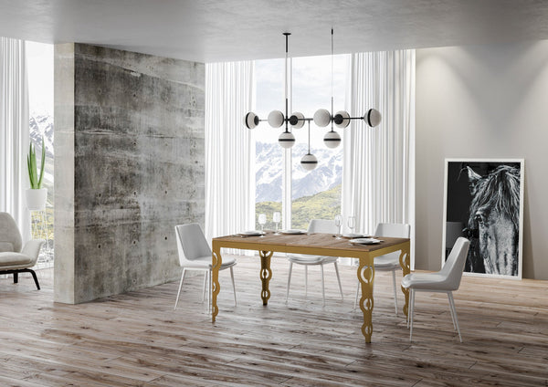 Tavolo Allungabile 120-380x90x77 cm Karamay Evolution Quercia Naturale online