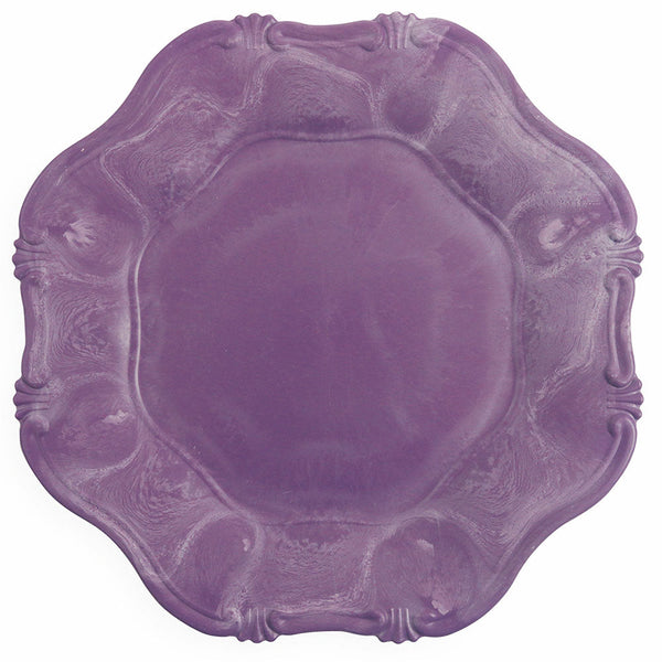 acquista Set 6 Sottopiatti in Plastica Ø 34,5cm Villa d'Este Hippy Smerlato Lilla