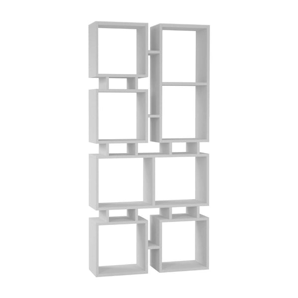 sconto Libreria Moderna 79x166,5 cm in MDF Rail Bianco