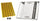 Kit Zanzariera Elettrica da Incasso 60x60 cm 50W Trappen Luna 50 + 10 Cartoncini
