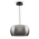 Plafoniera Modern in Metallo Solen Nero