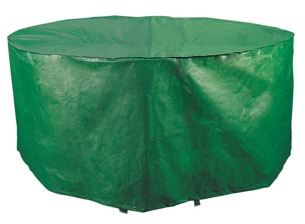 acquista Telo Impermeabile 230x110x70cm in Poliestere per Tavoli Ovali da Giardino Bauer Verde