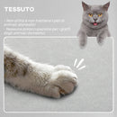 Poltrona Reclinabile con Riscaldamento, 8 Punti Massaggio e 5 Modalità 82x99x106 cm in Tessuto Effetto Velluto Grigio Chiaro   