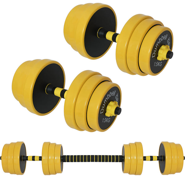 prezzo Set Manubri da 25kg (4x2.5kg+4x2kg+4x1.5kg) Bilanciere Pesi Fitness Allenamento