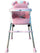 Seggiolone per Bambini 4 in 1 Pappa e Gioco Rosa