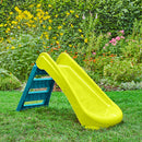 Scivolo per Bambini Pieghevole a 3 Gradini Verde