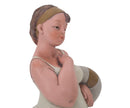 Donnina Positano con Salvagente 9,8x8,2x26,3 cm in Resina