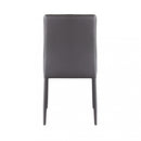 Sedia Blossom 41x50x91 h cm in Similpelle Marrone