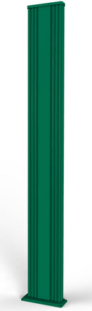 Doccia Solare da Giardino 40L Miscelatore e Lavapiedi Arkema Dada S Fascia Inox Verde Scuro
