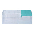 Recinto per Roditori da Esterno in Metallo 220x103x103 cm 