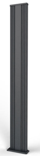 Doccia Solare da Esterno Giardino 40L Miscelatore e Doccetta Mobile Arkema Dada S Grigio Antracite