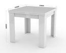 Tavolo Allungabile 90x90/180x75 cm Jesi Larice bianco