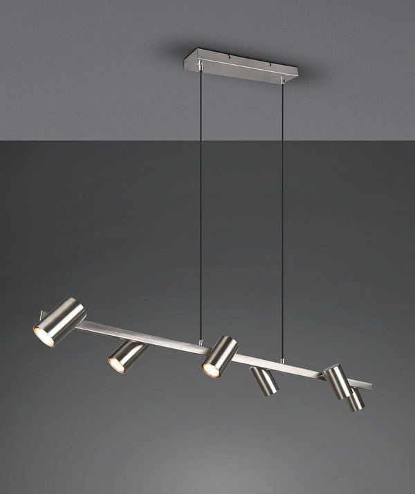 prezzo Lampada a Sospensione da Interno Attacco GU10 in Metallo Nickel Opaco