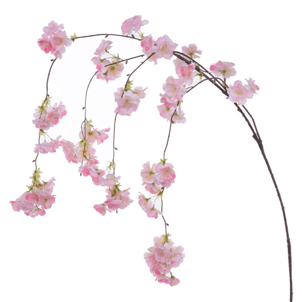 Set 2 Ramo di Pesco Pendente Artificiale Altezza 120 cm Rosa online