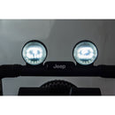 Macchina Elettrica per Bambini Fuoristrada Jeep Wrangler Rubicon 12V con Telecomando Bianco